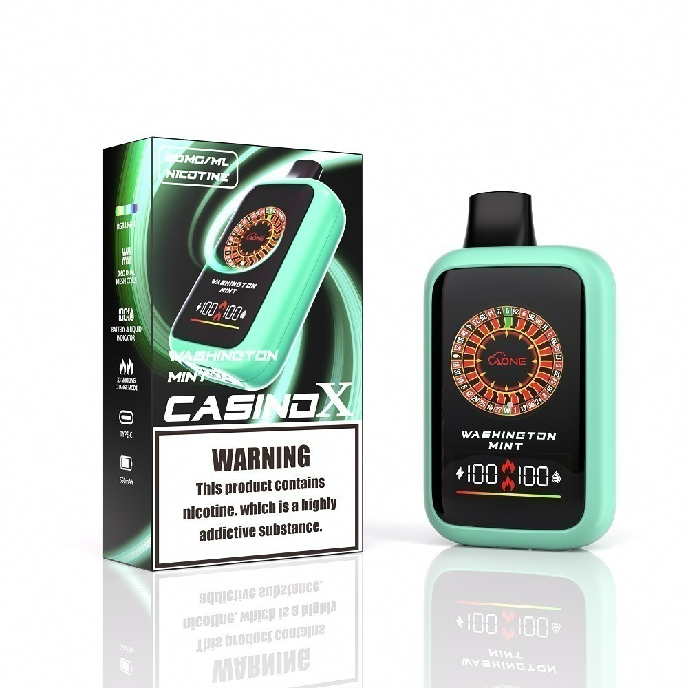 AONE VAPE CasinoX 16000口 賭場一次性   俄羅斯轉盤鋼珠設計